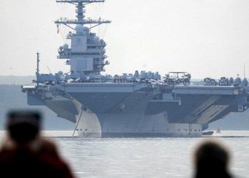 America’s largest warship has arrived in the Caribbean