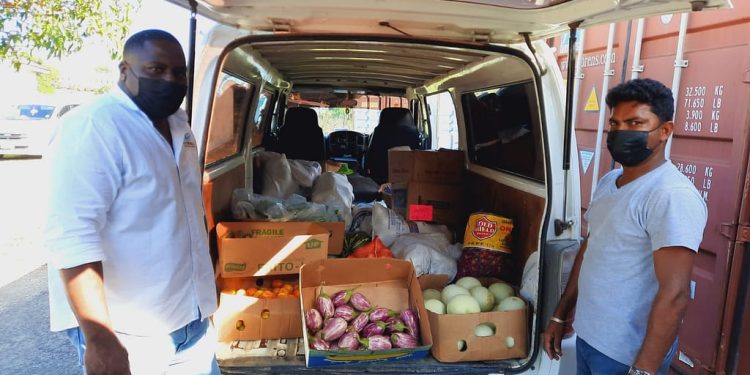 Local Farmers support food drive amidst challenges faced due to climate change and the COVID-19 pandemic