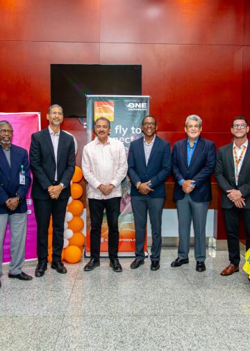 welcomes new air link - A&B welcomes new air link to the Dominic