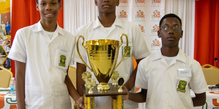 ags celebrates science quiz - AGS celebrates Jr Science Quiz win