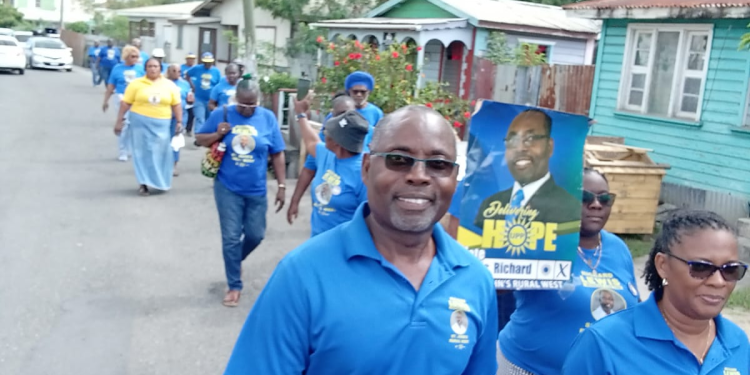 upp lewis blasts ablp - UPP’s Lewis blasts the ABLP candidate’s