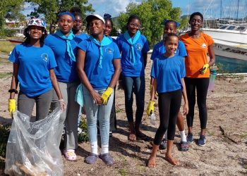 girl guides receive recycled - Girl Guides receive recycled plastic ben