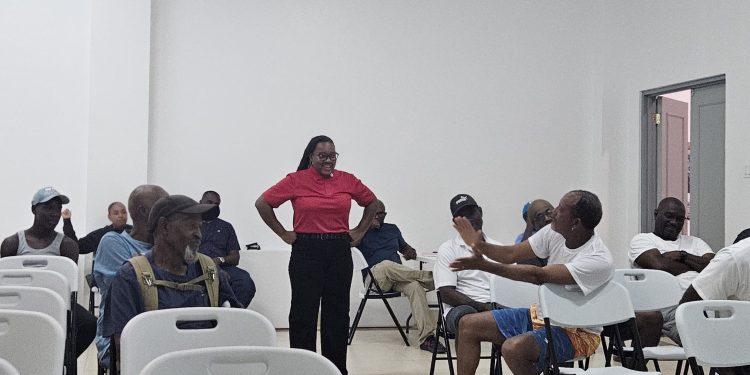 abrcs engages barbuda fisherfolk - ABRCS Engages Barbuda Fisherfolk to Stre