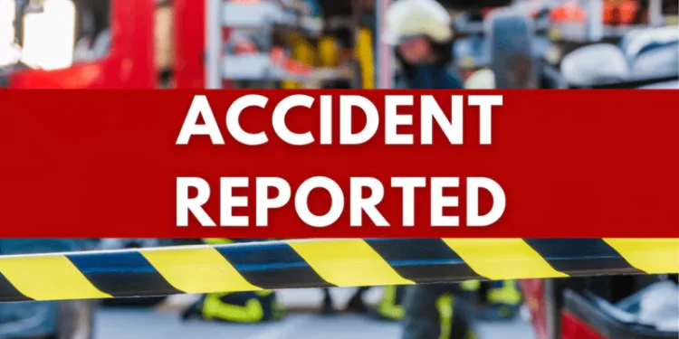 concrete mixer truck overturns - Concrete Mixer Truck Overturns on Crabbs