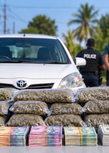 three arrested police seize - Three Arrested as Police Seize 30 Pounds