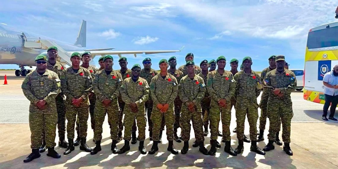 barbados sends military police - Barbados Sends Military and Police Perso