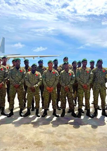 barbados sends military police - Barbados Sends Military and Police Perso